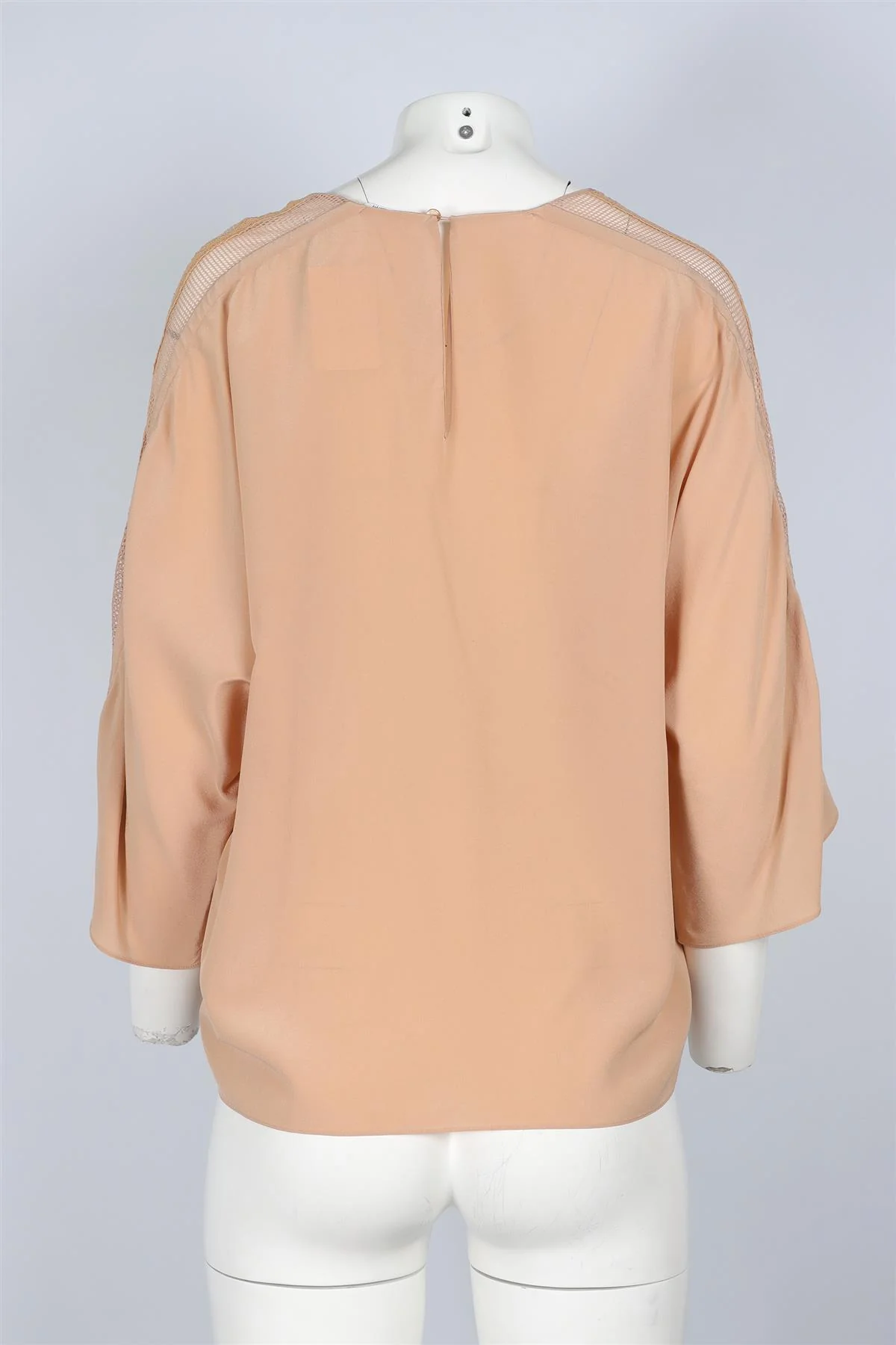 CHLOÉ BEIGE COTTON TOP FR 40 UK 12 - Image 4