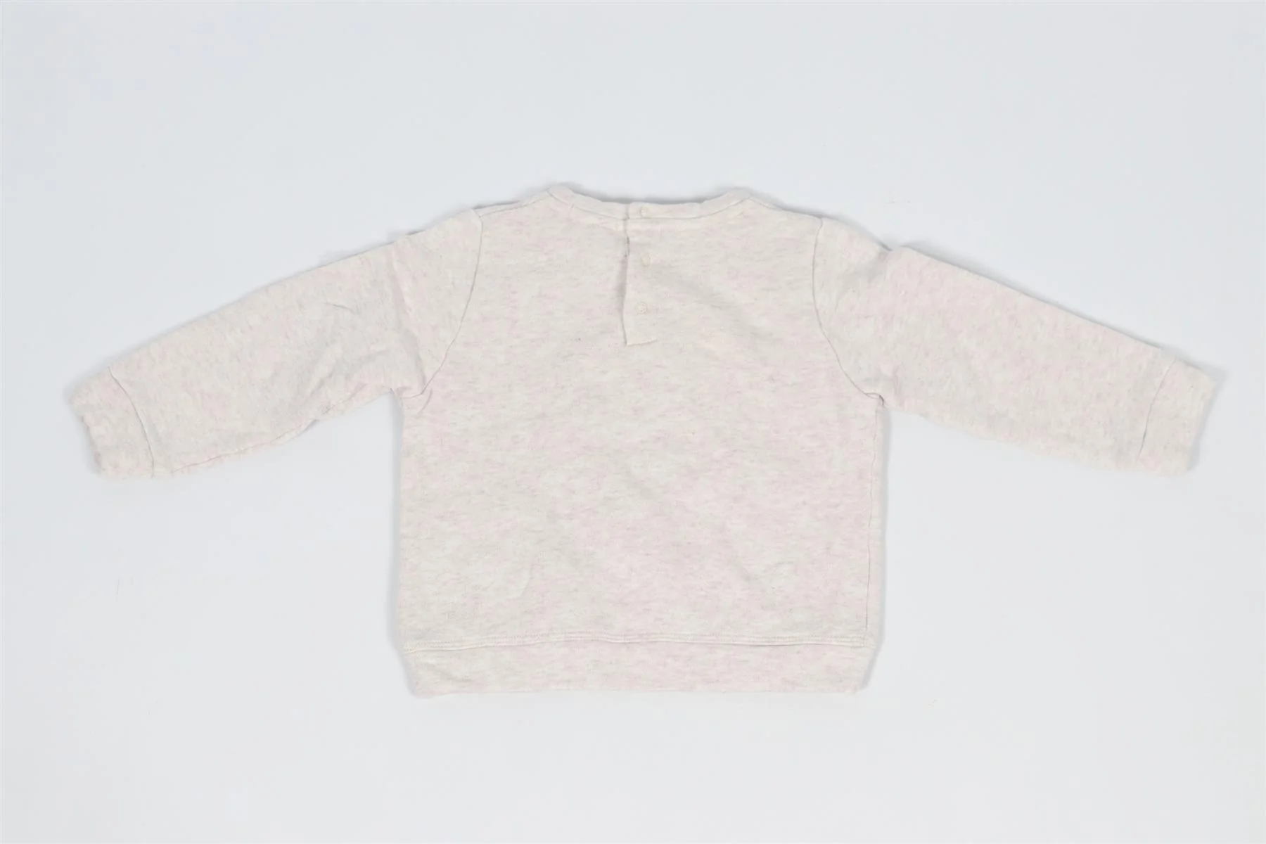 CHLOÉ BEIGE KIDS GIRLS COTTON SWEATSHIRT 2 YEARS - Image 4