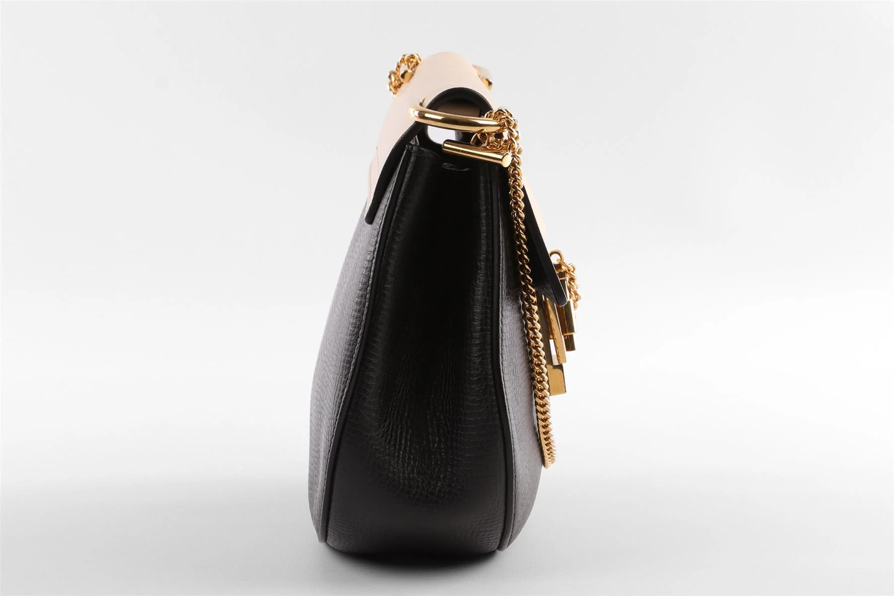 CHLOÉ BLACK DREW MEDIUM LEATHER SHOULDER BAG - Image 5