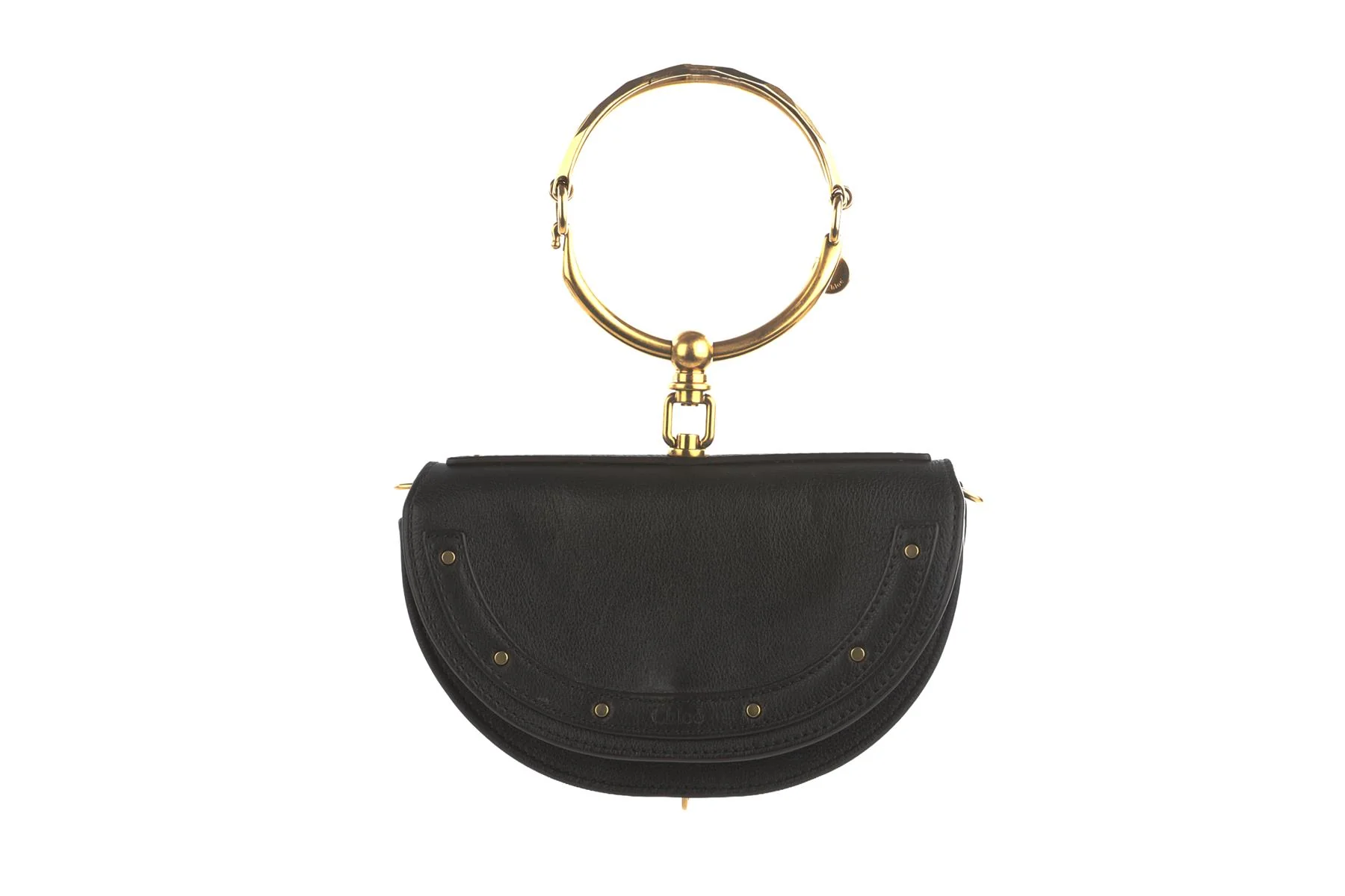 CHLOÉ BLACK NILE SMALL LEATHER TOTE BAG - Image 2