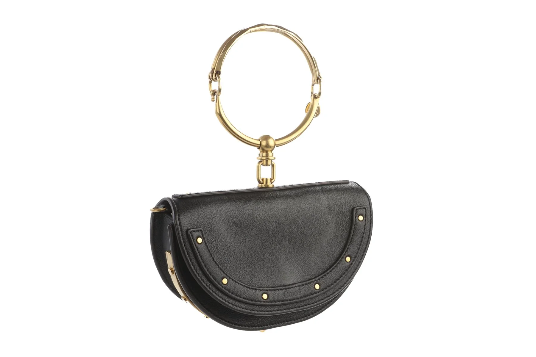 CHLOÉ BLACK NILE SMALL LEATHER TOTE BAG - Image 4