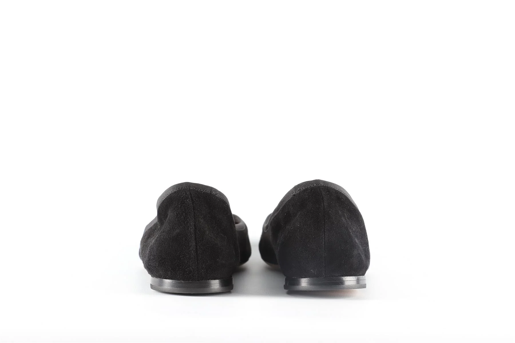CHLOÉ BLACK SUEDE BALLET FLATS EU 39 UK 6 US 9 - Image 5