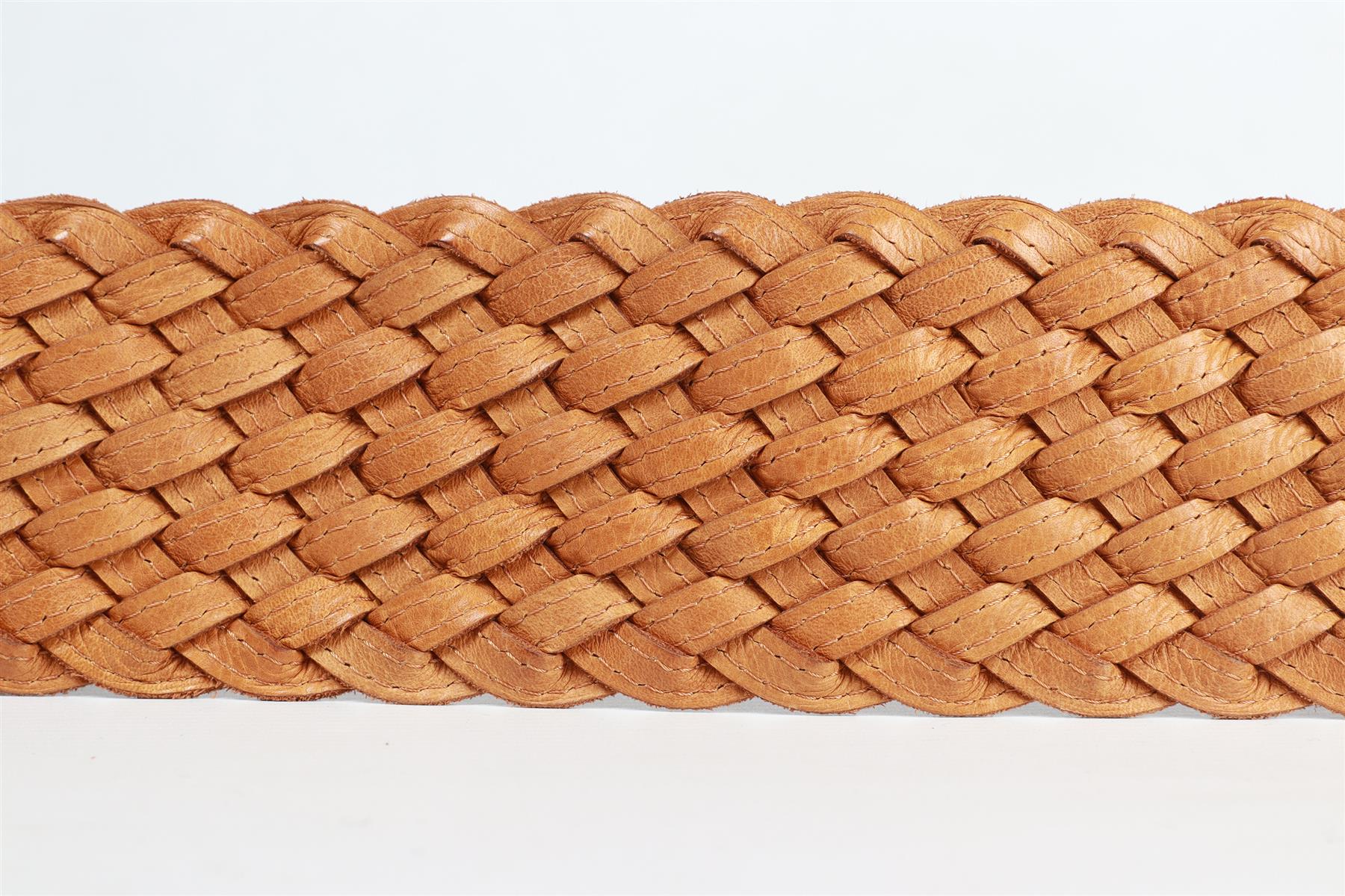 CHLOÈ BROWN LEATHER WAIST BELT 70-80 CM - Image 9