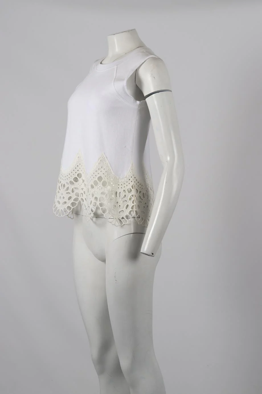 CHLOÉ COTTON BLEND TOP SMALL - Image 3