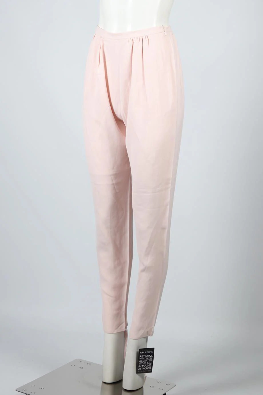 CHLOÉ CREPE TAPERED PANTS FR 34 UK 6 - Image 3
