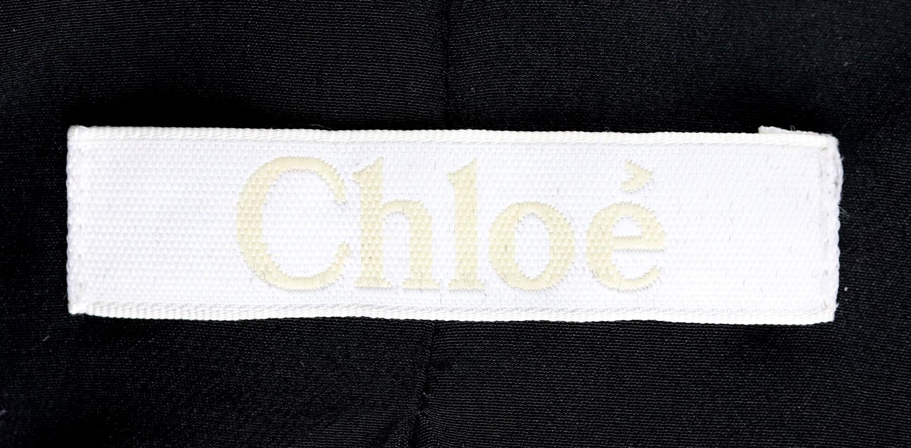 CHLOÉ EMBELLISHED STRETCH CREPE JACKET FR 36 UK 8 - Image 5