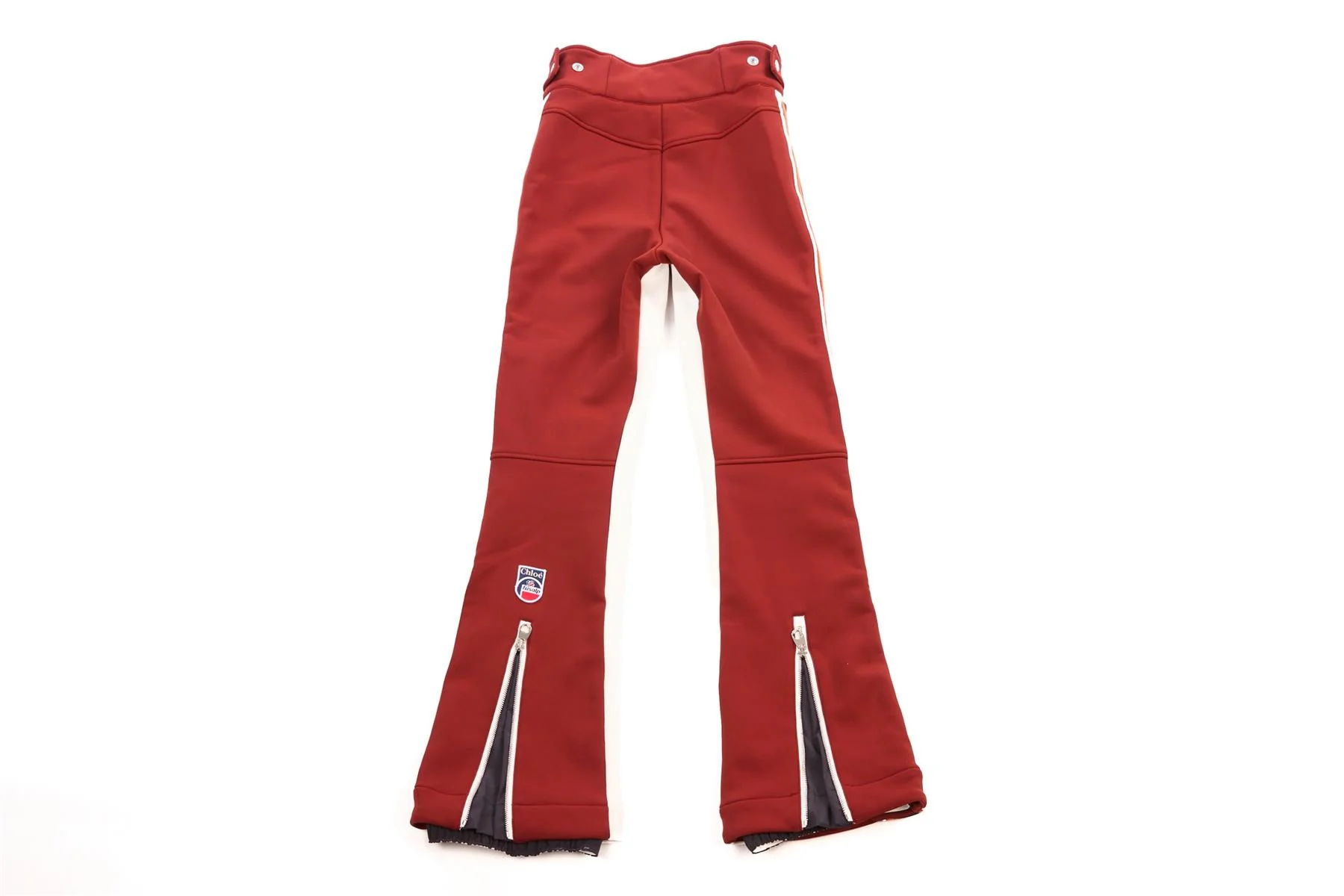 CHLOÉ + FUSALP BROWN SKI PANTS FR 34 UK 6 - Image 4