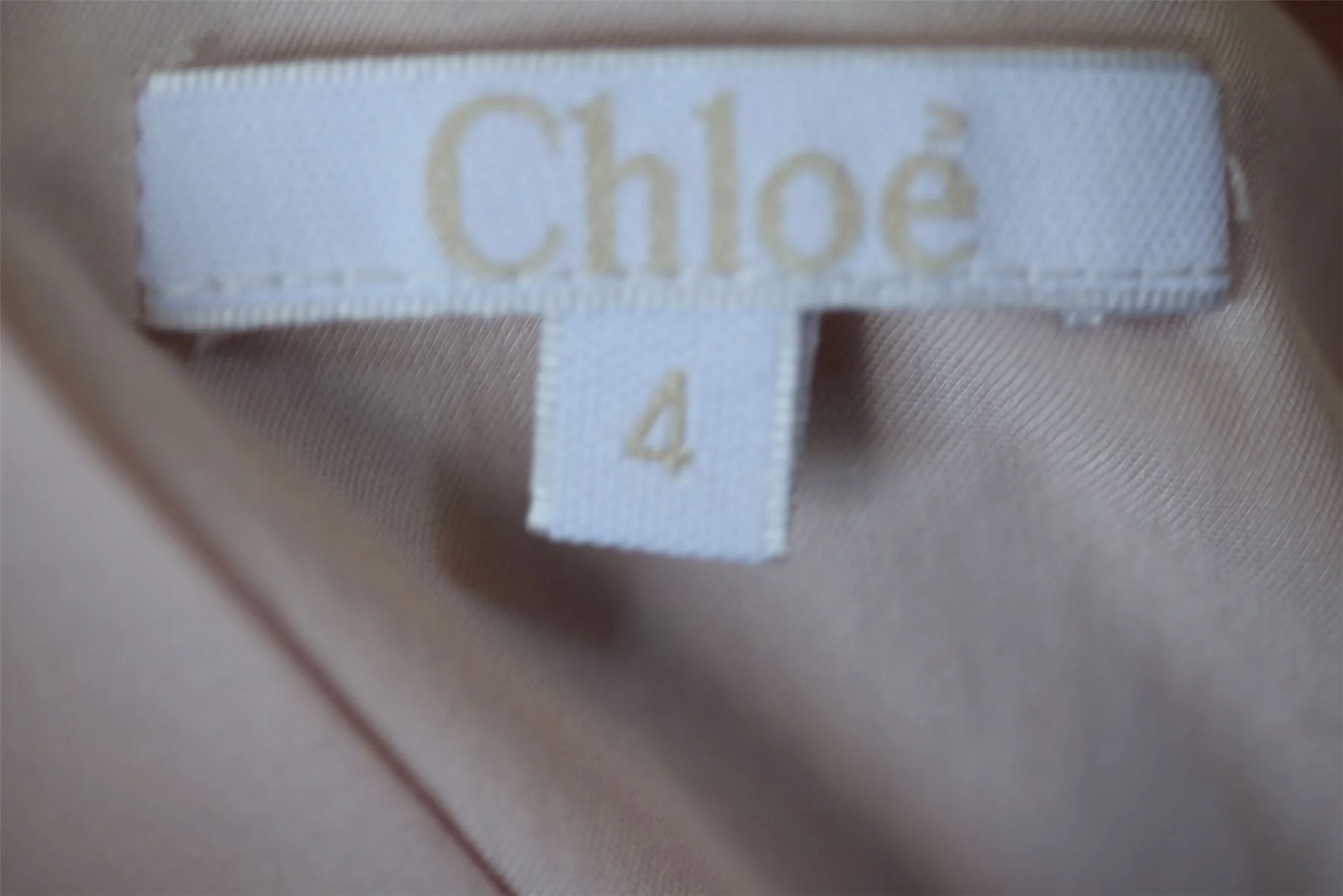 CHLOE GIRLS PINK DRESS 4 YEARS - Image 4