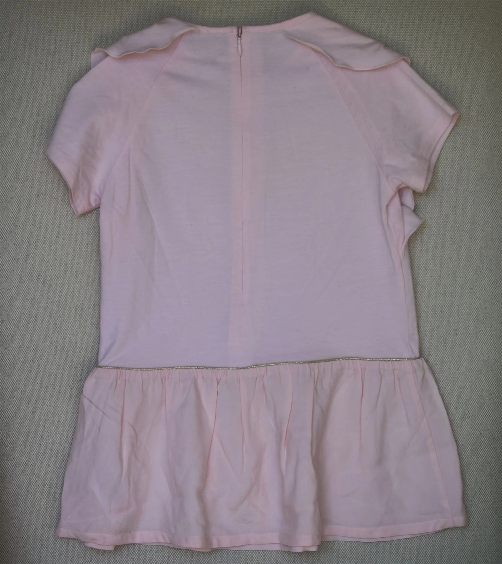 CHLOE GIRLS PINK JERSEY DRESS 3 YEARS - Image 3
