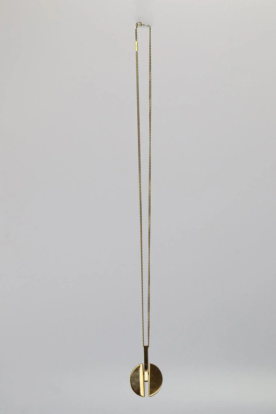 CHLOÉ GOLD AND SILVER PENDANT CHAIN NECKLACE - Image 3