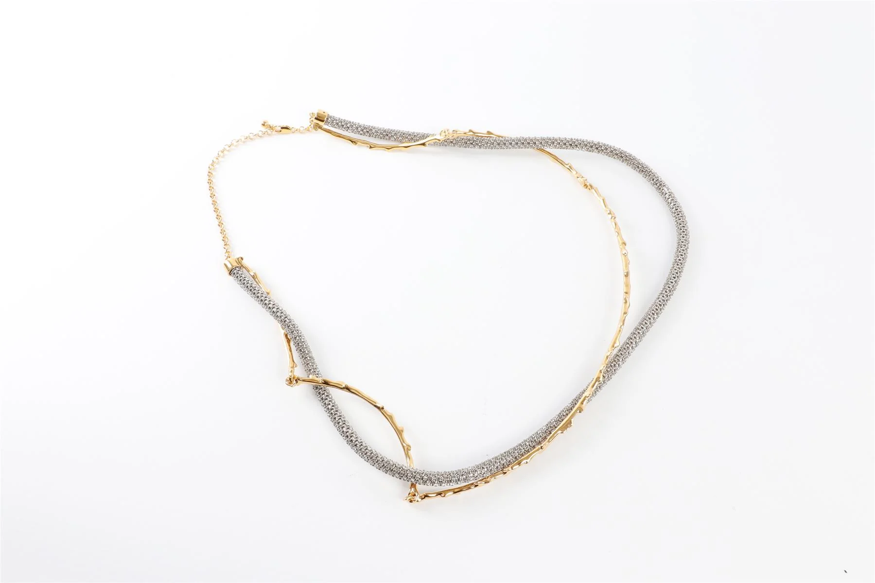 CHLOÉ GOLD DARIA CRYSTAL WAIST BELT - Image 6