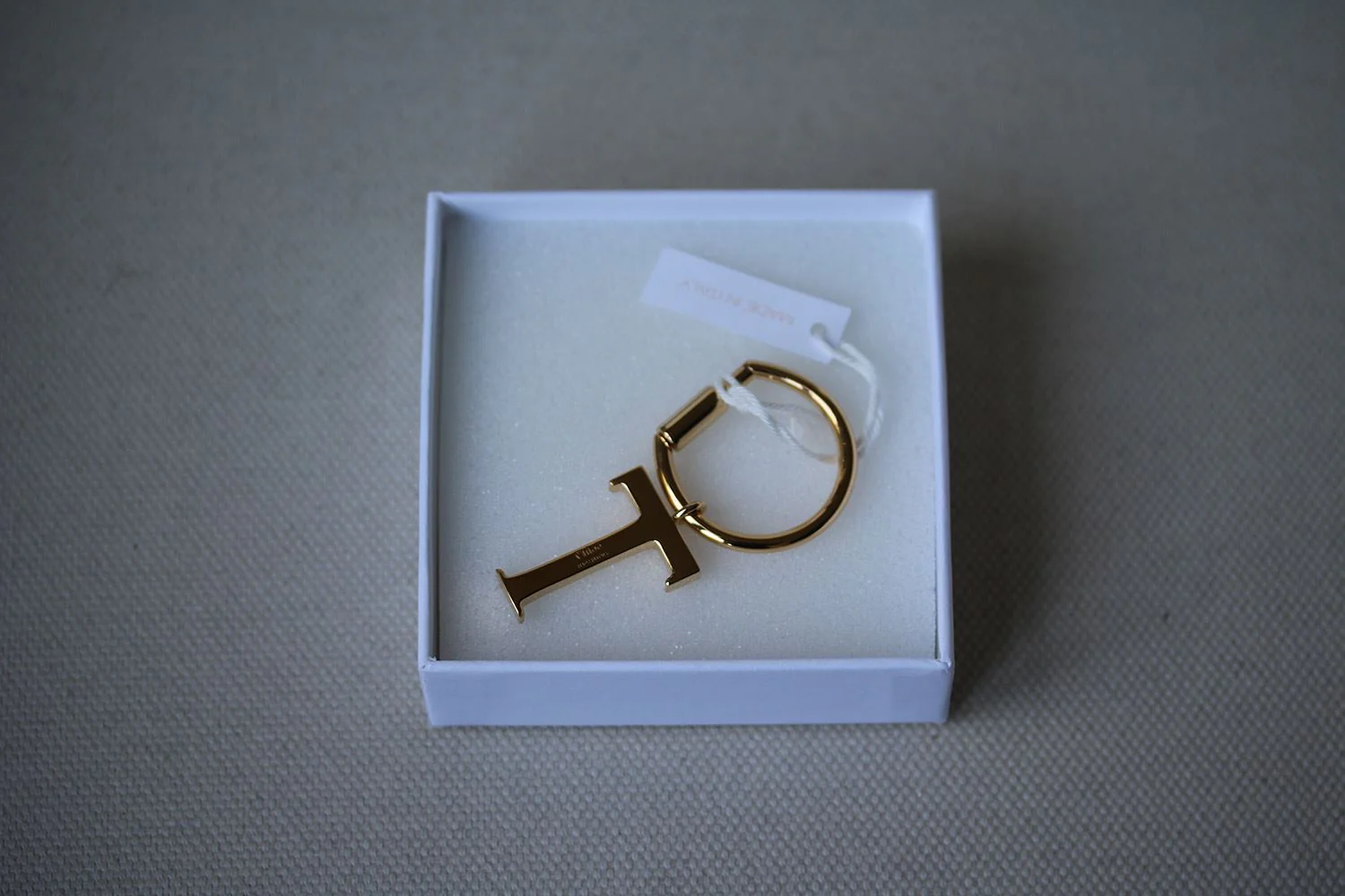 CHLOÉ INITIAL CHARM KEYCHAIN - Image 3