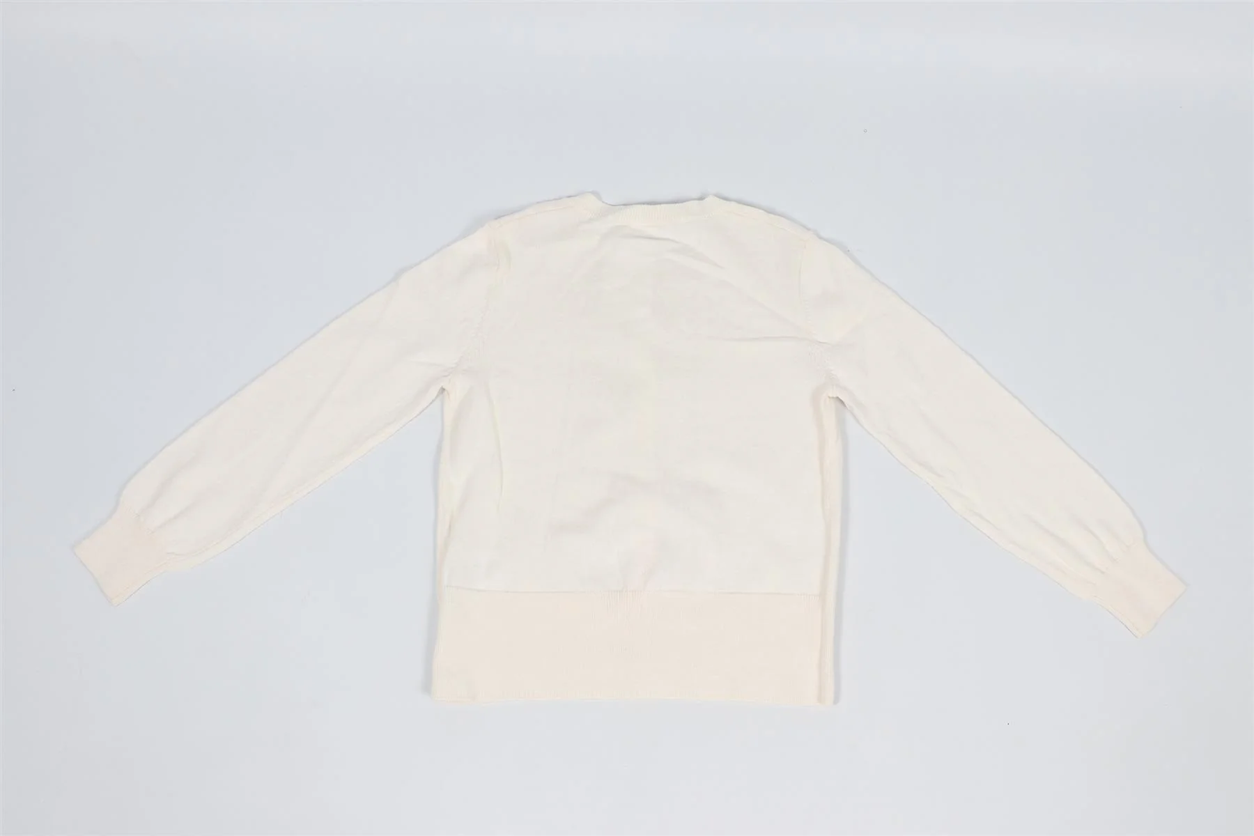 CHLOÉ  IVORY KIDS GIRLS COTTON CARDIGAN 8 YEARS - Image 5