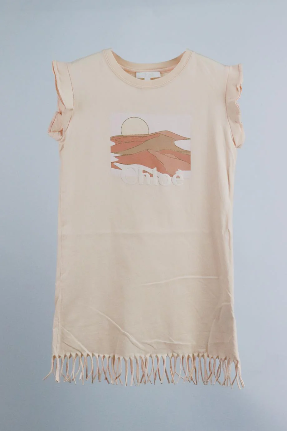 CHLOÉ KIDS GIRLS COTTON DRESS 8 YEARS - Image 2