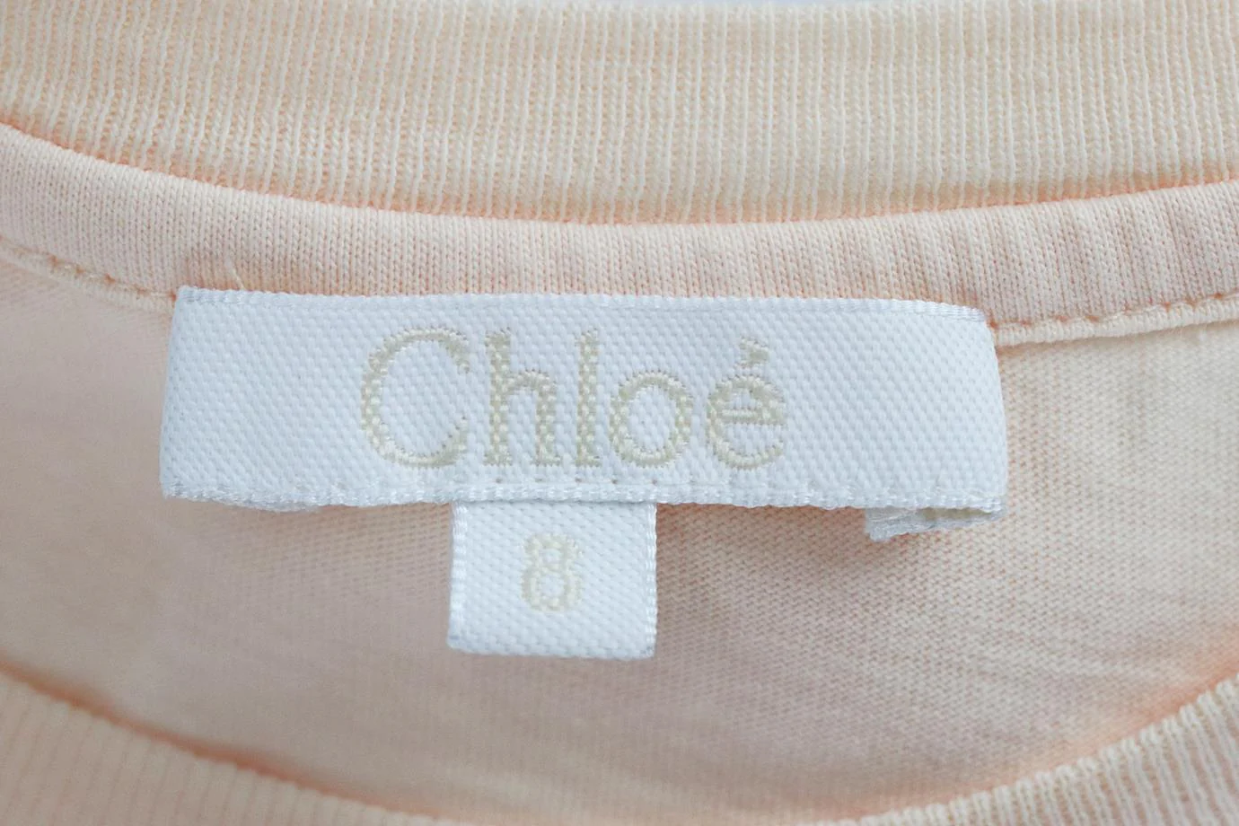 CHLOÉ KIDS GIRLS COTTON DRESS 8 YEARS - Image 4