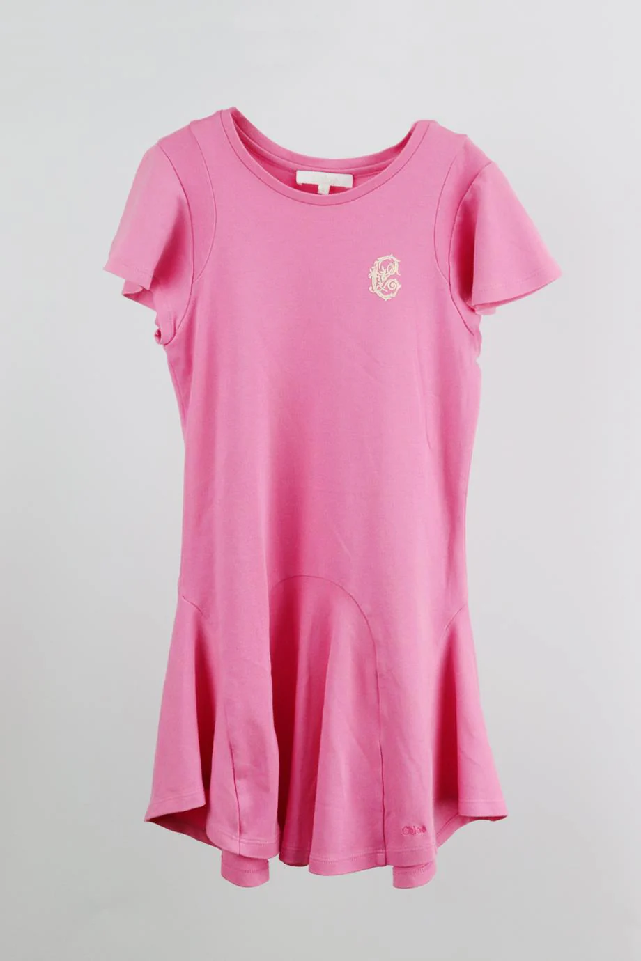 CHLOÉ KIDS GIRLS COTTON DRESS 8 YEARS - Image 2