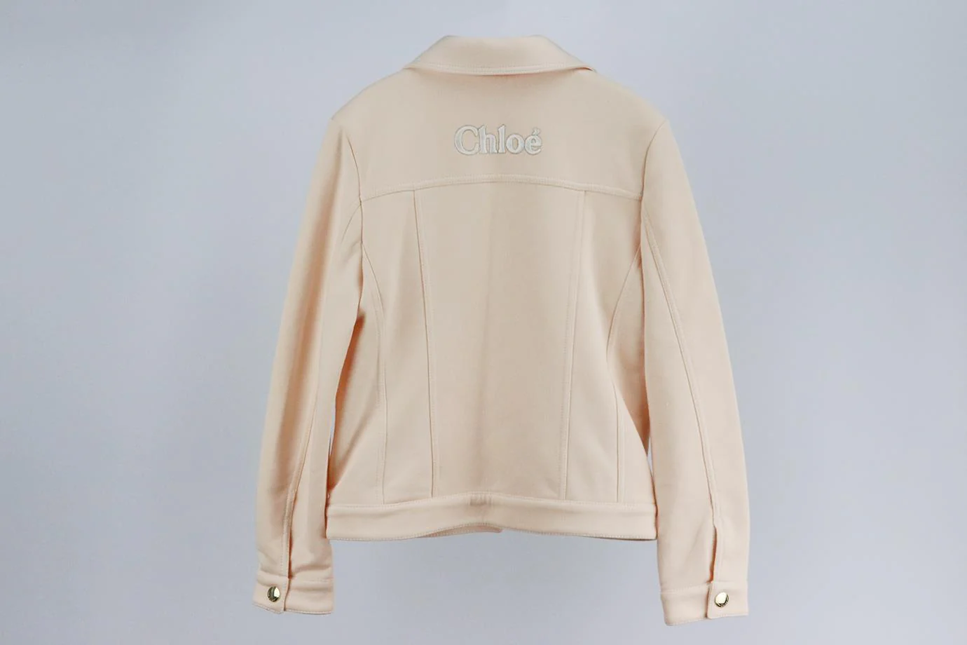 CHLOÉ KIDS GIRLS COTTON JACKET 8 YEARS - Image 3