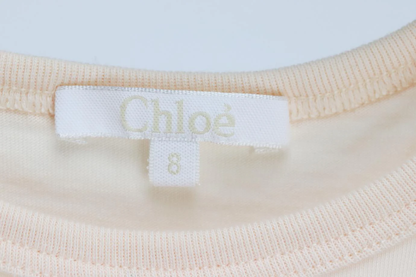 CHLOÉ KIDS GIRLS COTTON T-SHIRT 8 YEARS - Image 4