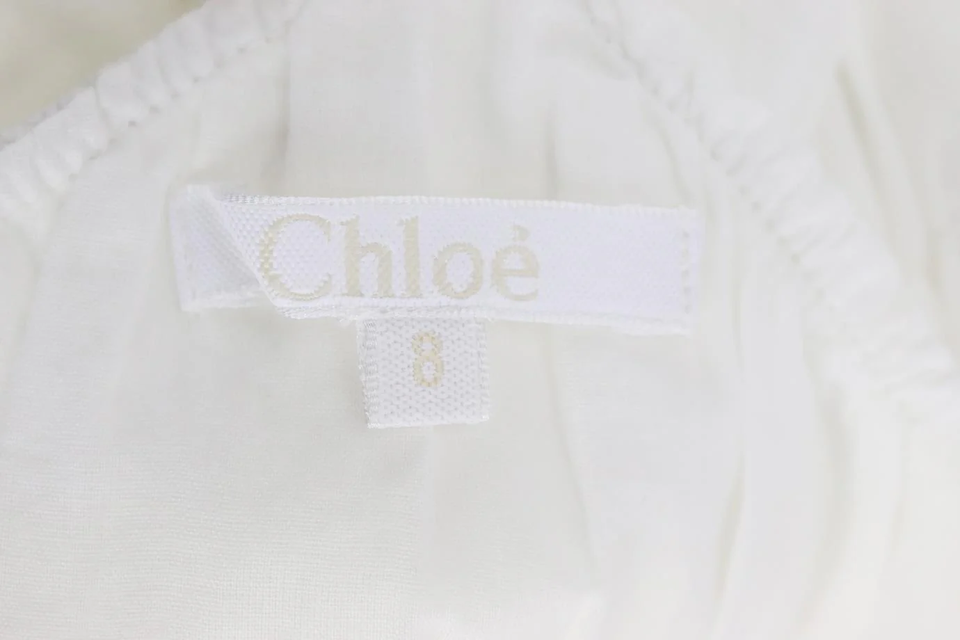 CHLOÉ KIDS GIRLS COTTON TOP 8 YEARS - Image 5