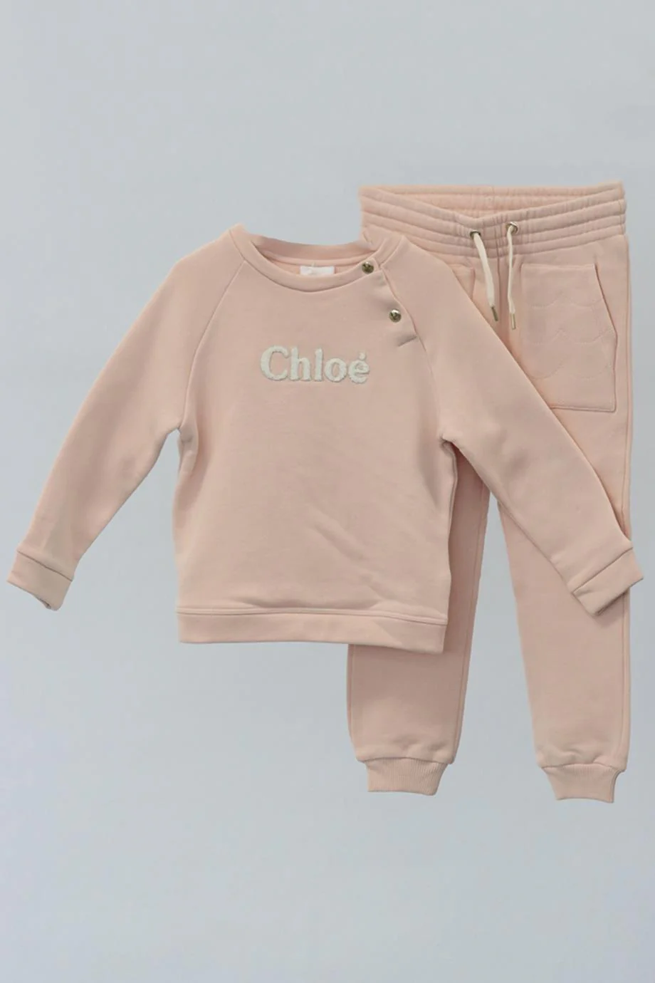 CHLOÉ KIDS GIRLS COTTON TRACKSUIT 3-4 YEARS - Image 2