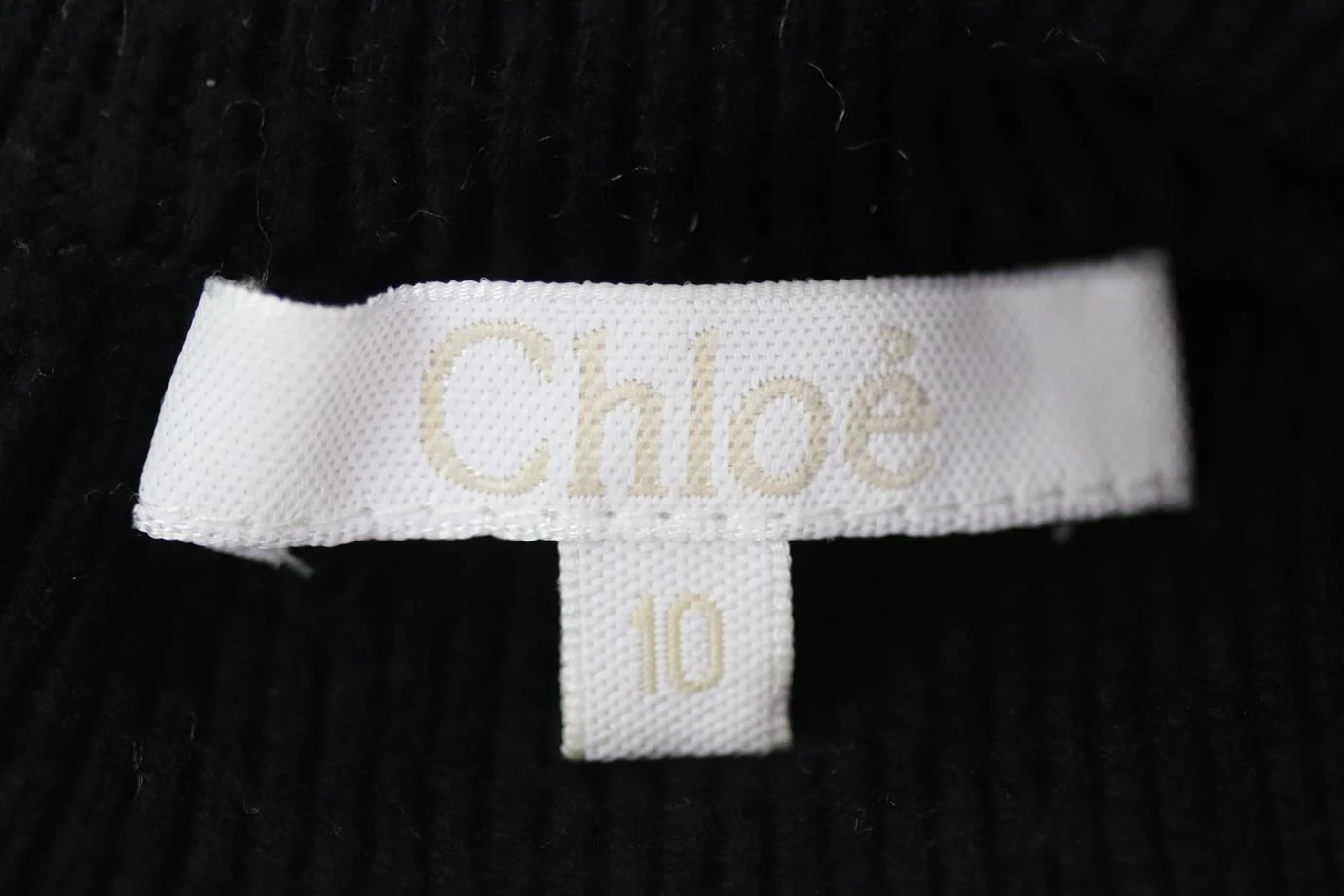 CHLOÉ KIDS GIRLS KNITTED SWEATER 10 YEARS - Image 4