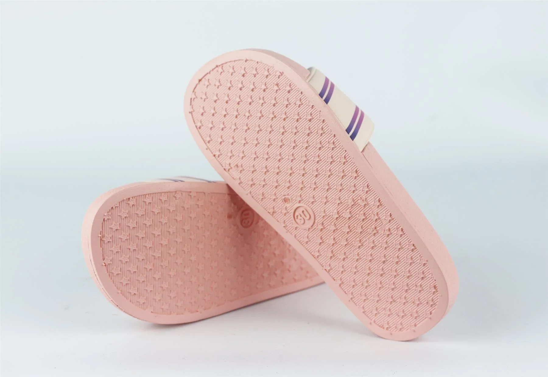 CHLOÉ KIDS GIRLS LOGO RUBBER SLIDES EU 30 UK 12 - Image 5