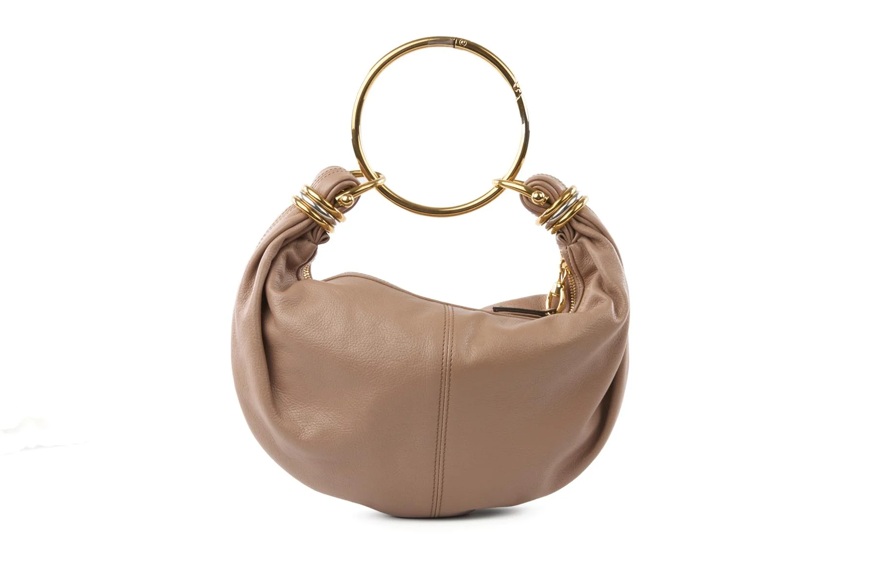 CHLOÉ NUDE BRACELET LEATHER SHOULDER BAG - Image 2