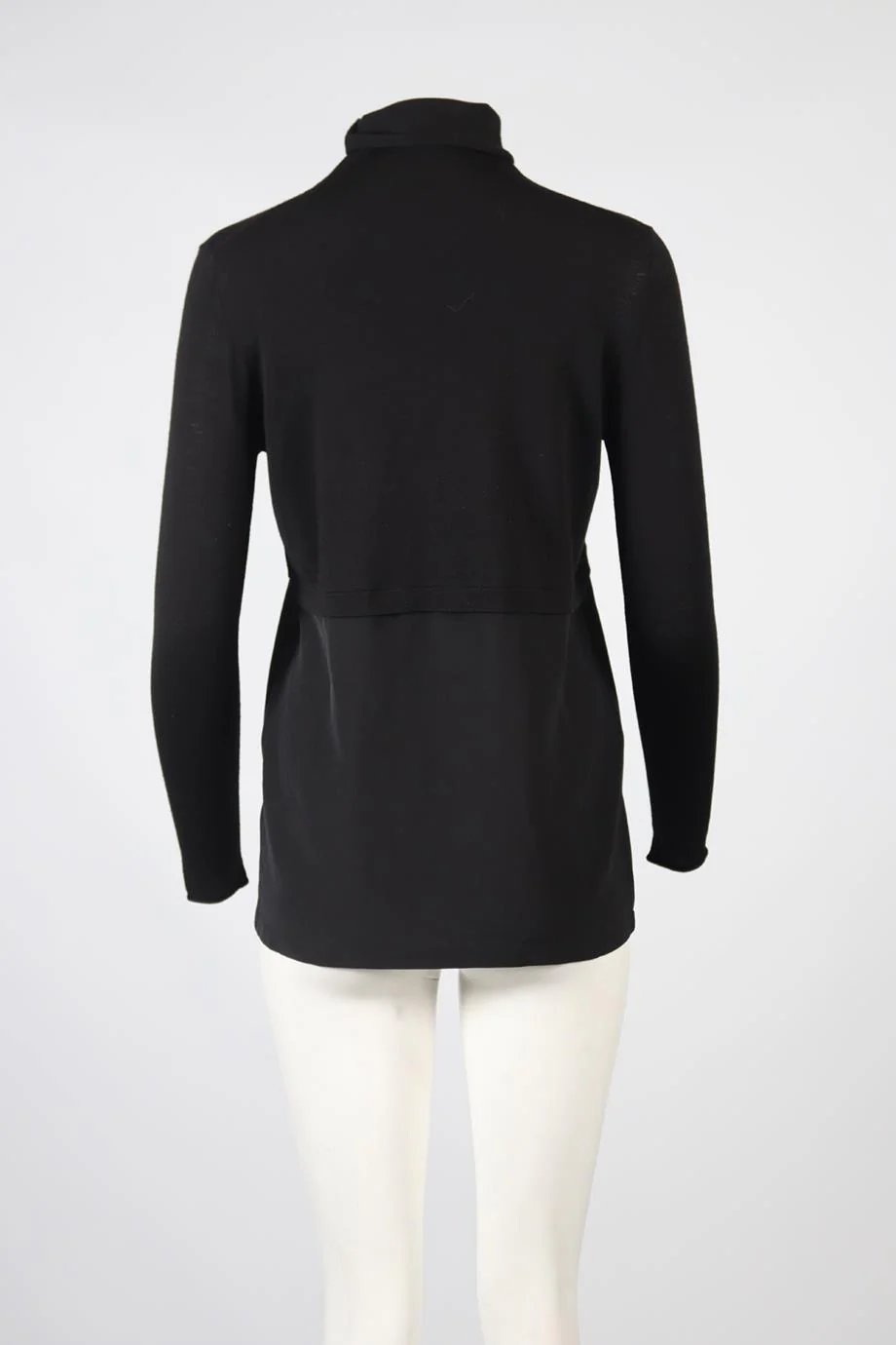 CHLOE WOOL AND SILK BLEND SWEATER SMALL - Image 4