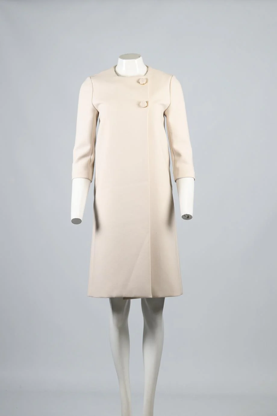 CHLOÉ WOOL COAT FR 36 UK 8 - Image 2