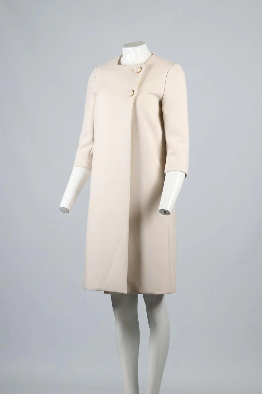 CHLOÉ WOOL COAT FR 36 UK 8 - Image 3