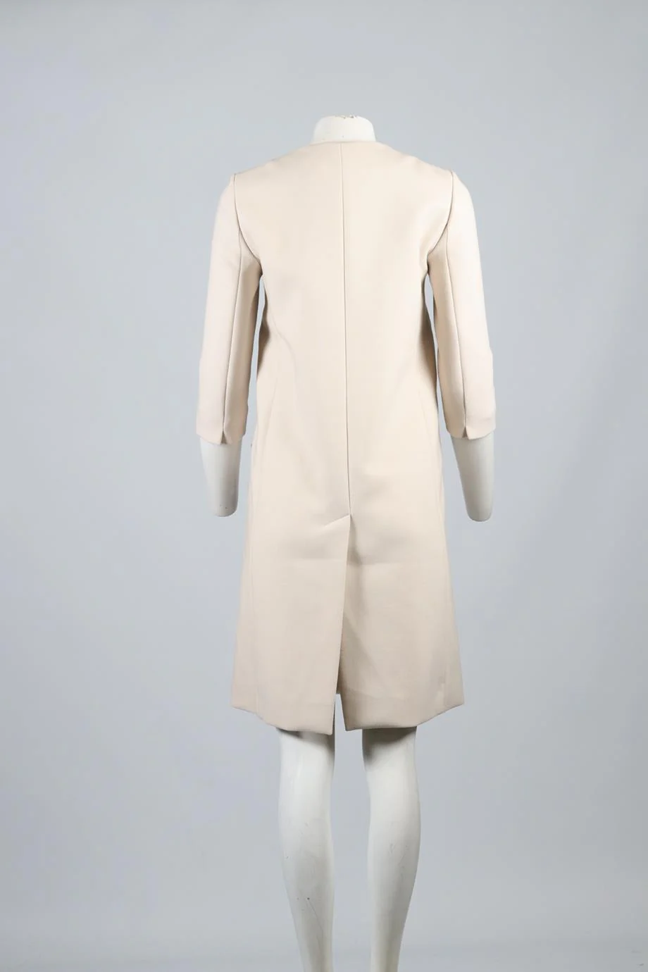 CHLOÉ WOOL COAT FR 36 UK 8 - Image 4