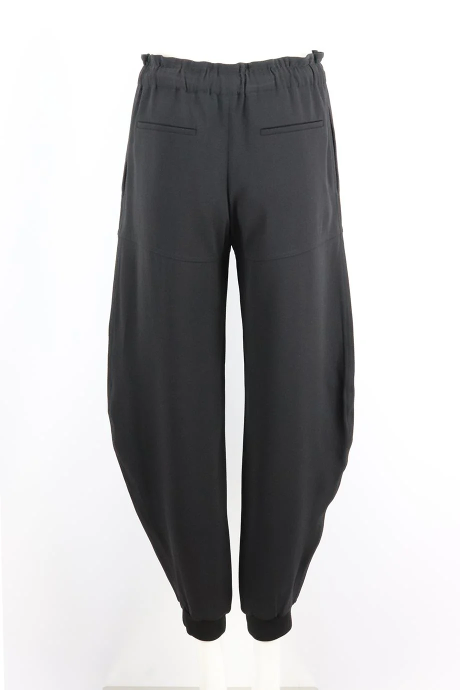 CHLOÉ WOVEN TAPERED PANTS FR 36 UK 8 - Image 4