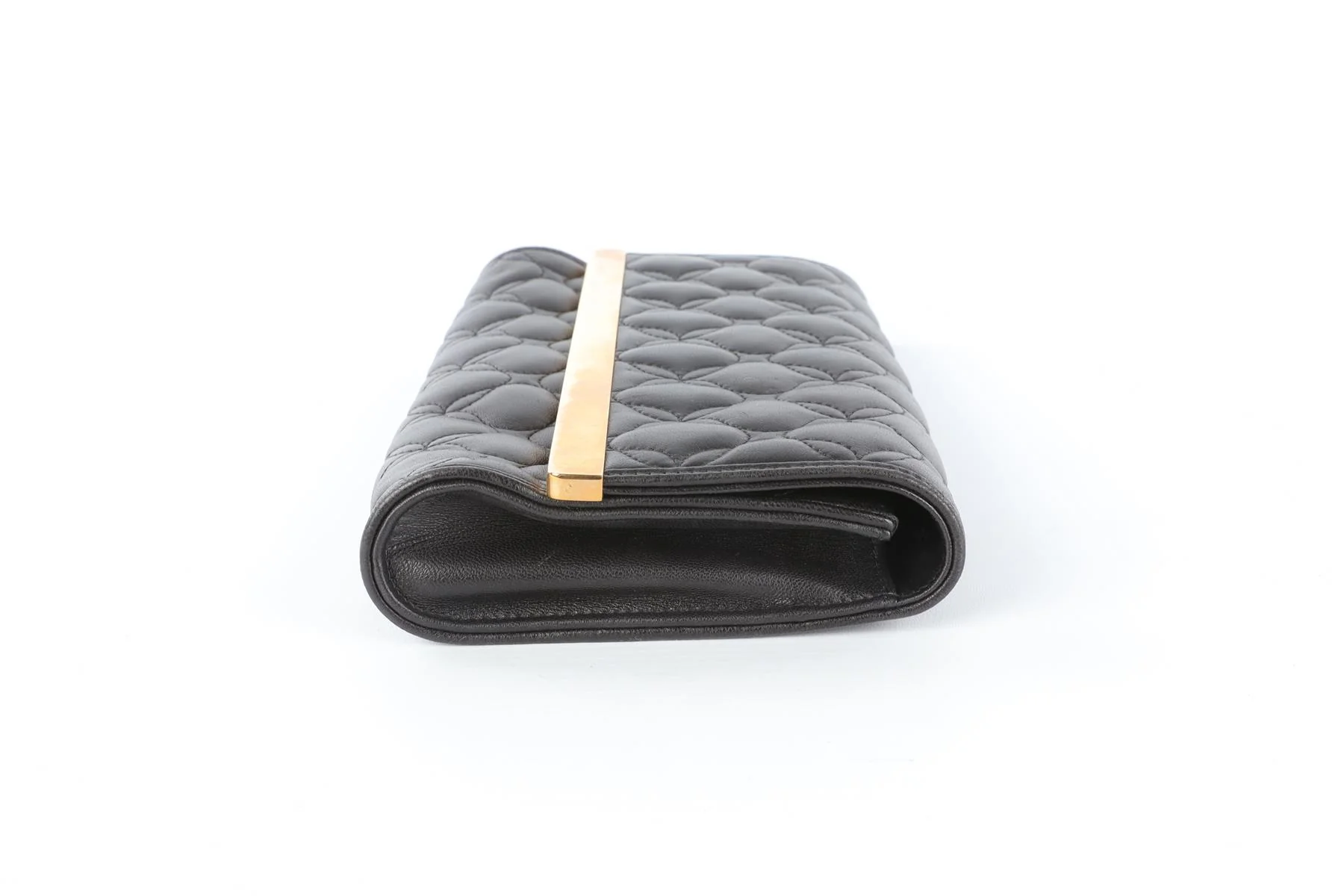 CHOPARD BLACK LEATHER CLUTCH - Image 4