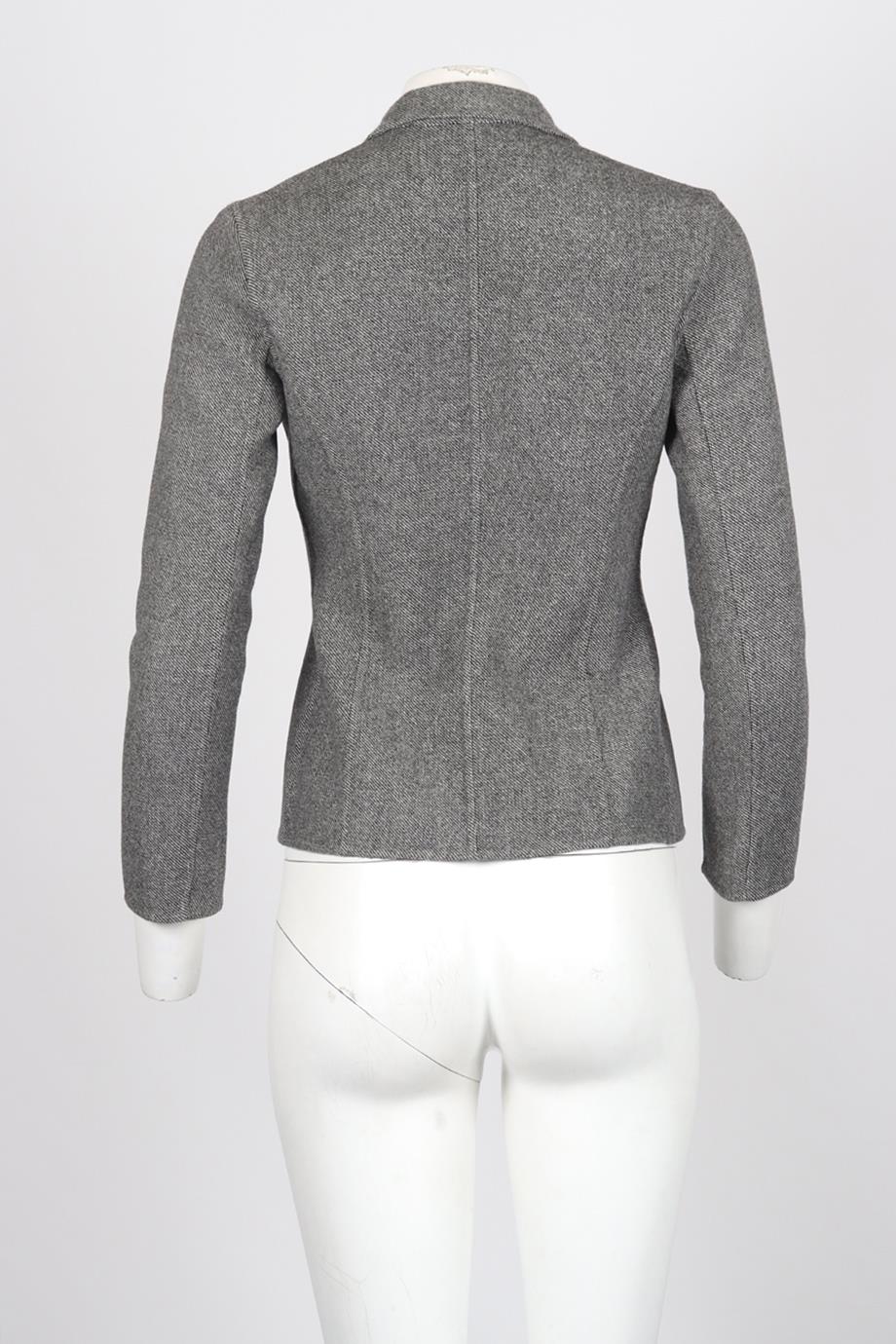 CHRISTAIN DIOR WOOL JACKET FR 38 UK 8 - Image 4
