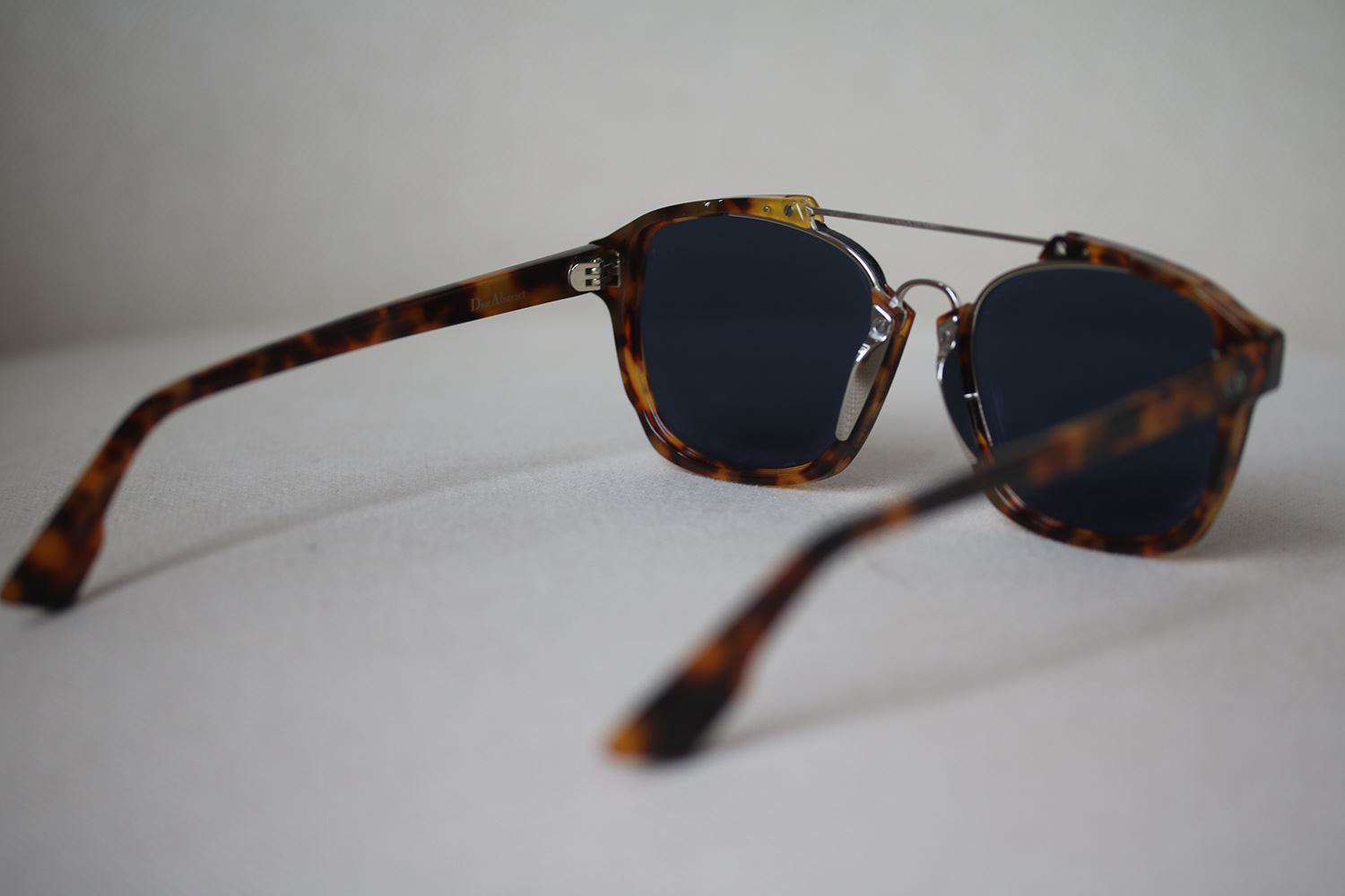 CHRISTIAN DIOR ABSTRACT D-FRAME HAVANA SUNGLASSES - Image 5