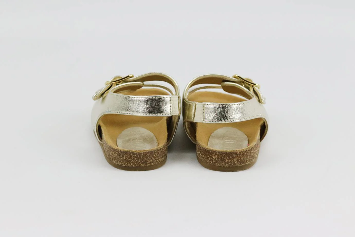 CHRISTIAN DIOR BABY GIRLS METALLIC LEATHER SANDALS EU 22 UK 5 - Image 4