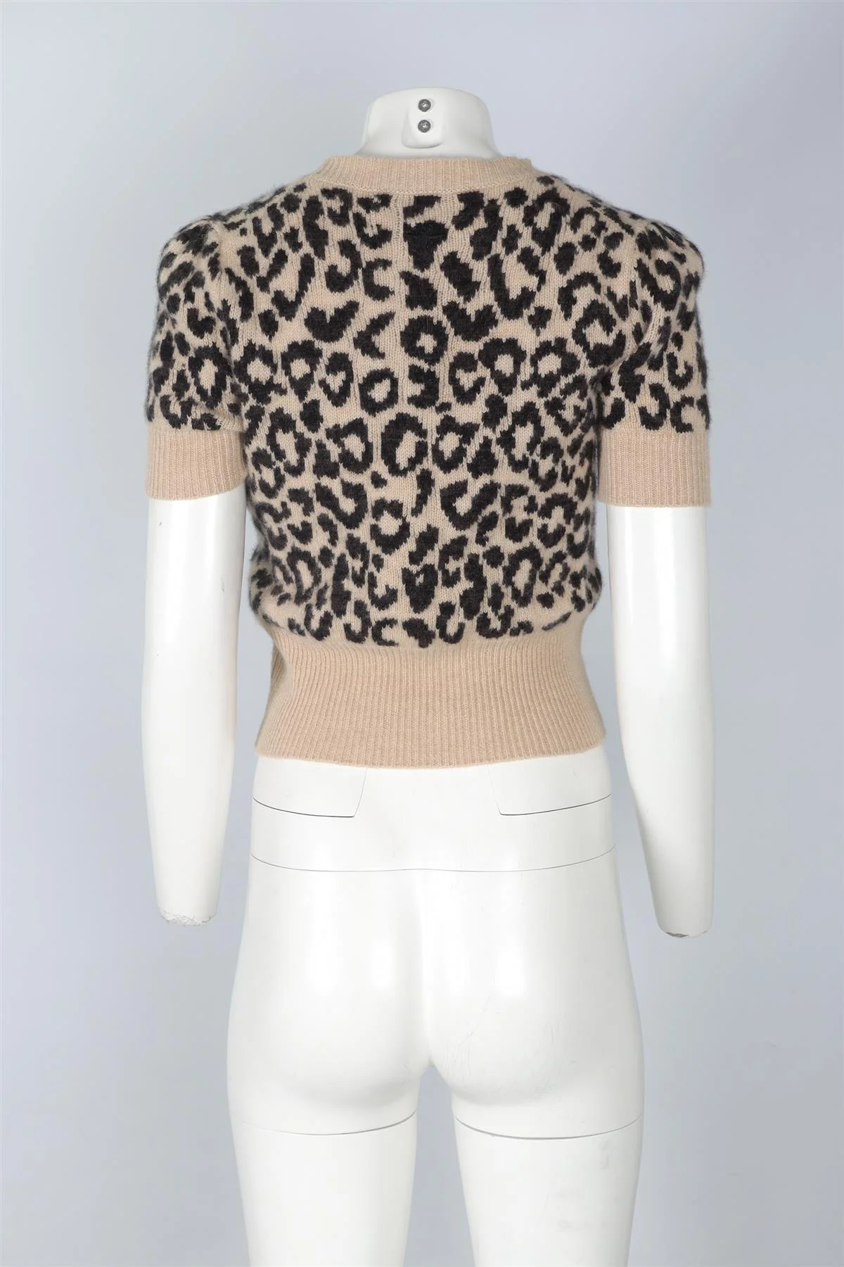 CHRISTIAN DIOR BEIGE CASHMERE SWEATER FR 38 UK 10 - Image 4