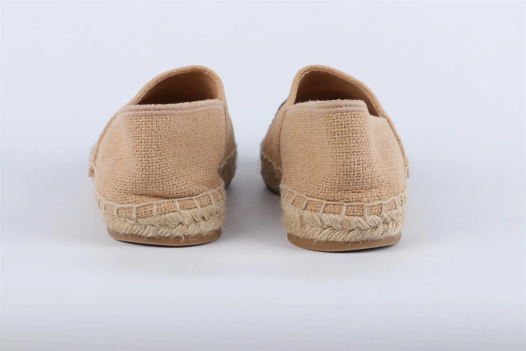 CHRISTIAN DIOR BEIGE GRANVILLE RAFFIA ESPADRILLES EU 40.5 UK 7.5 US 10.5 - Image 5