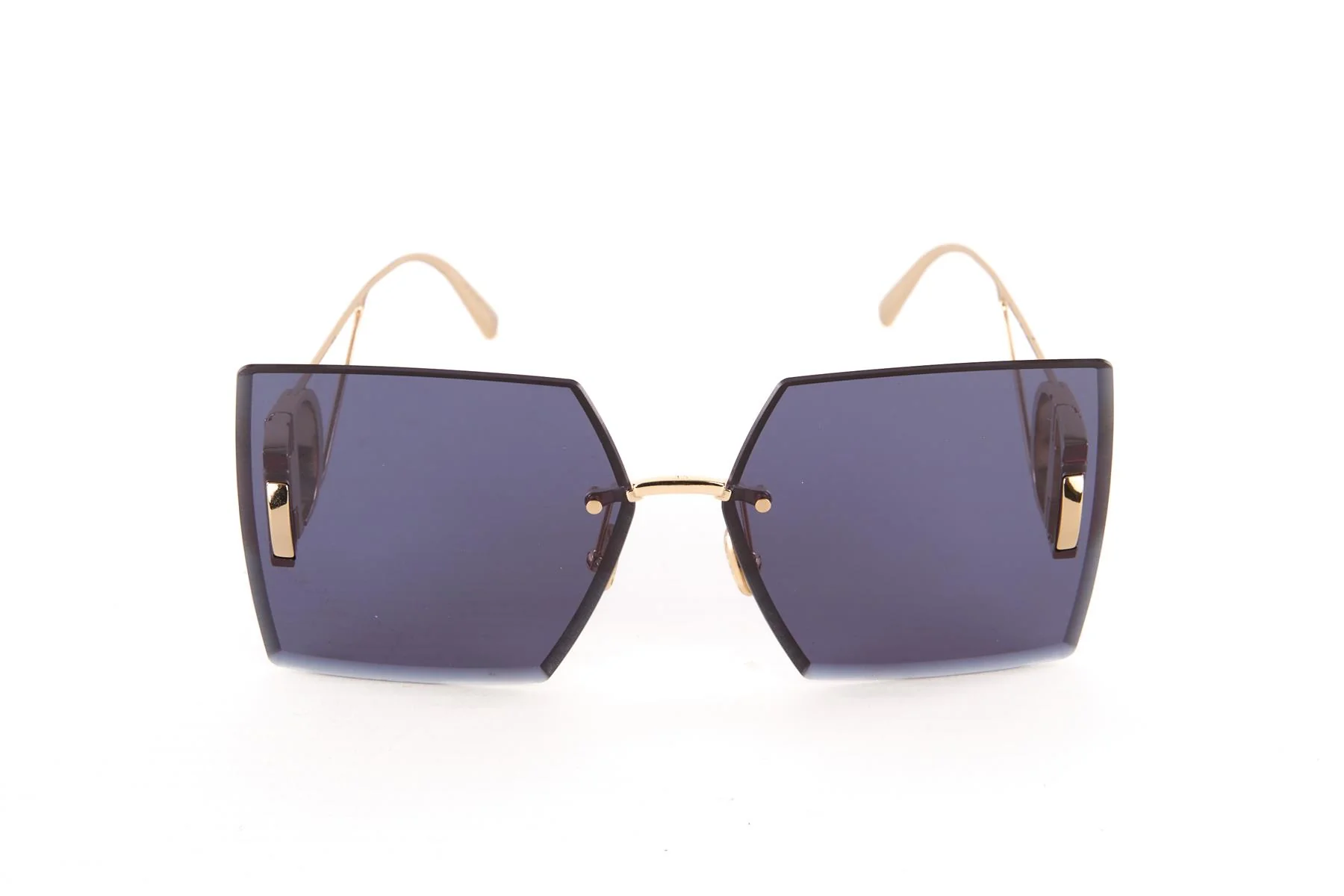 CHRISTIAN DIOR BLACK 30MONTAIGNE SQUARE FRAME SUNGLASSES - Image 3