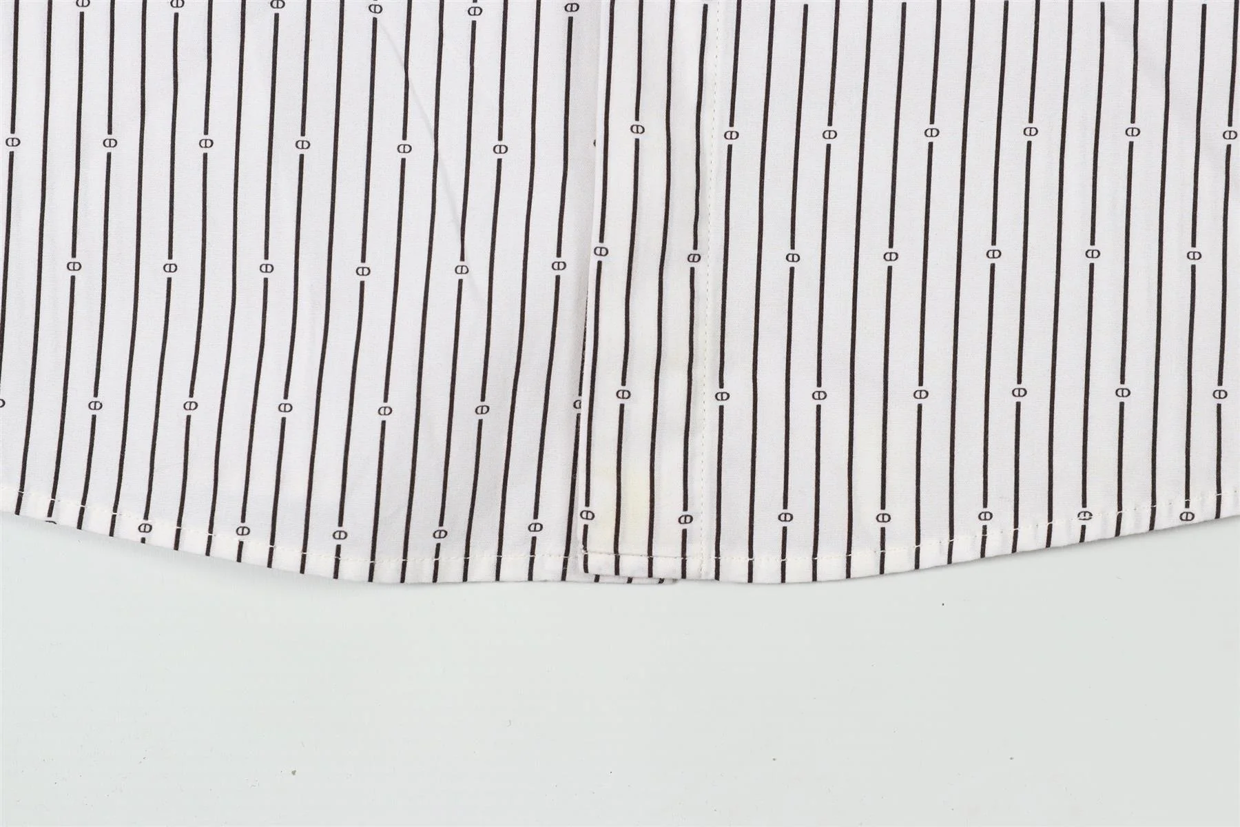 CHRISTIAN DIOR BLACK AND WHITE KIDS BOYS COTTON SHIRT 8 YEARS - Image 4