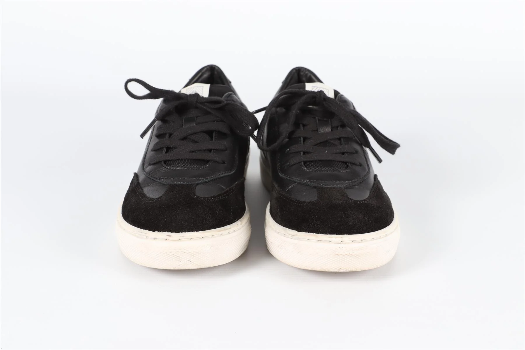 CHRISTIAN DIOR BLACK AND WHITE KIDS BOYS LEATHER SNEAKERS EU 31 UK 12.5 US 13.5 - Image 3