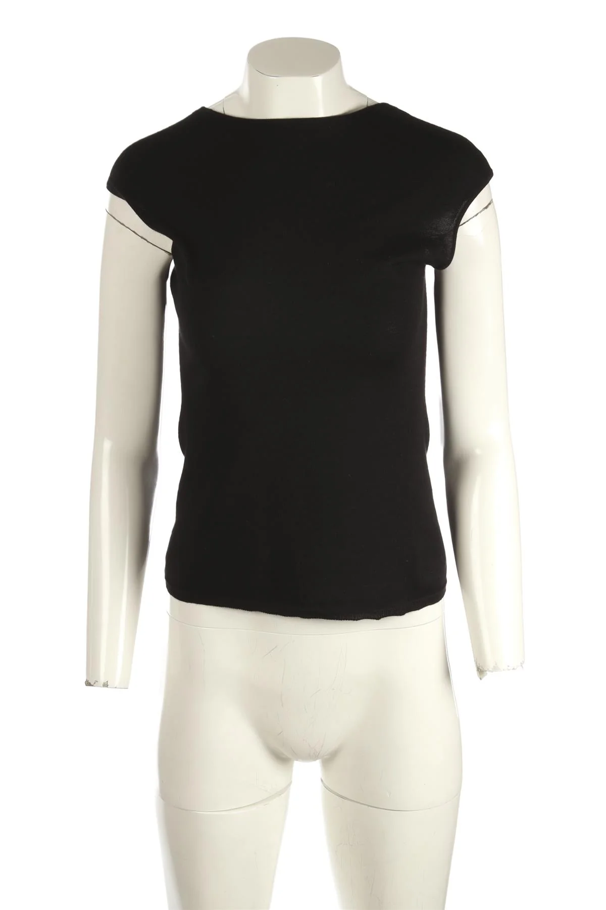 CHRISTIAN DIOR BLACK CASHMERE TOP SMALL - Image 2