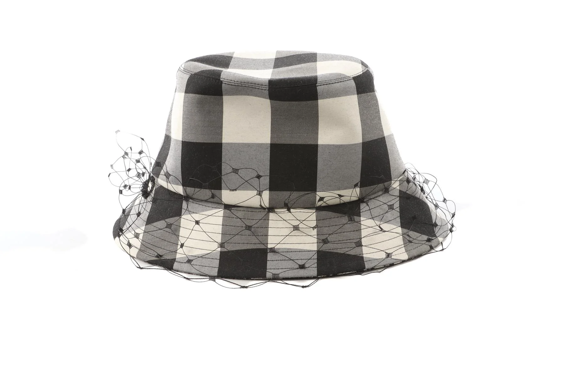 CHRISTIAN DIOR BLACK COTTON BUCKET HAT 57CM - Image 3