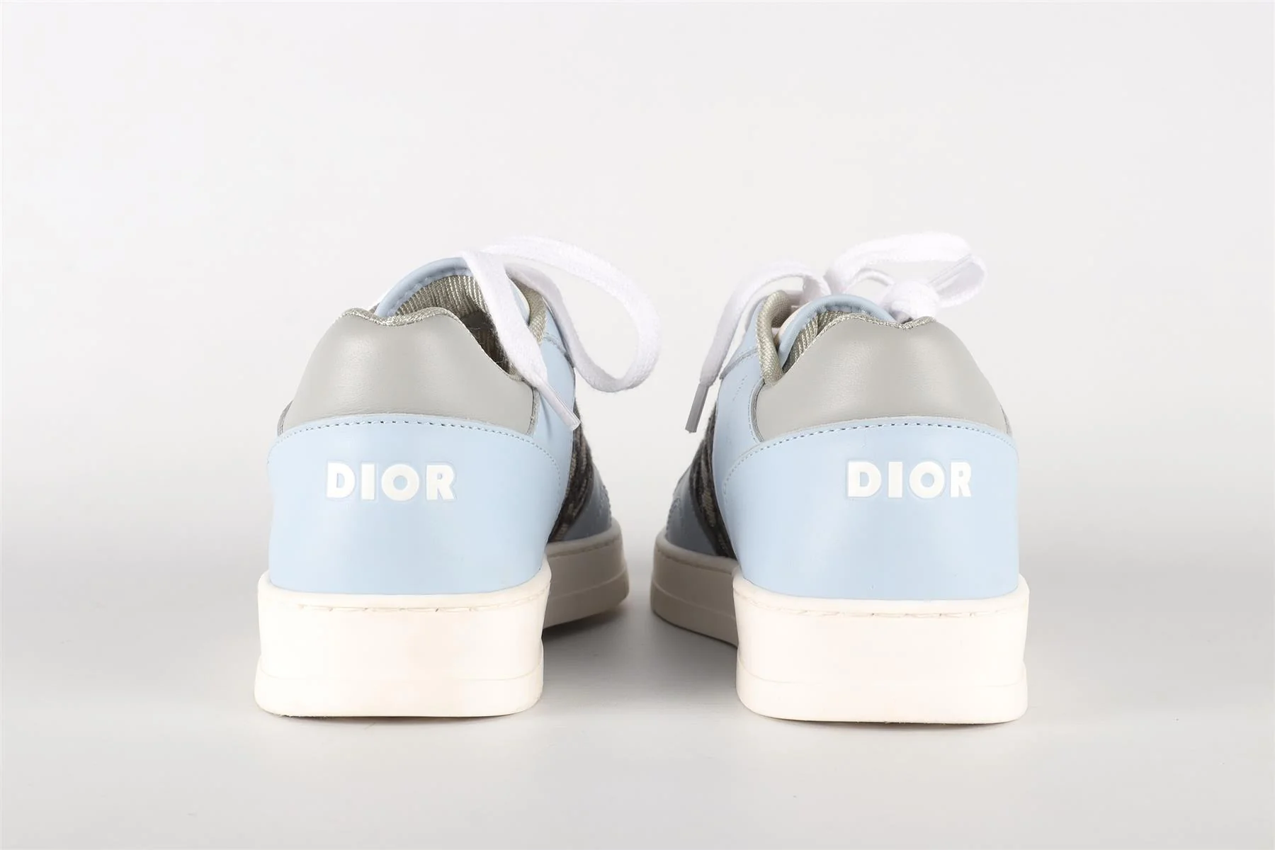 CHRISTIAN DIOR BLUE KIDS BOYS B27 UPTOWN SNEAKERS EU 35 UK 2.5 US 3.5 - Image 5