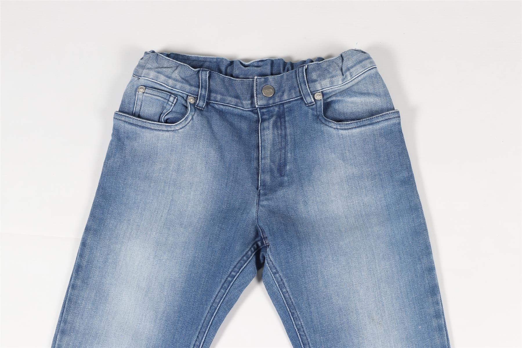 CHRISTIAN DIOR BLUE KIDS BOYS JEANS 8 YEARS - Image 3