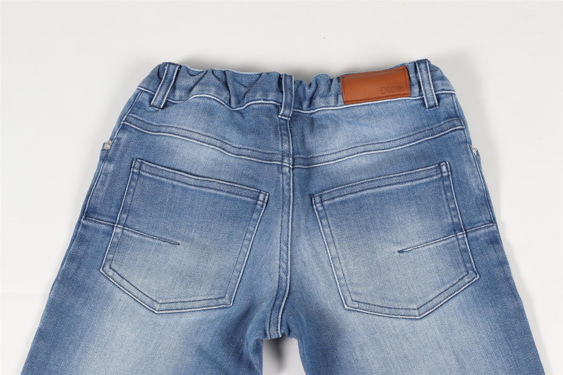 CHRISTIAN DIOR BLUE KIDS BOYS JEANS 8 YEARS - Image 5