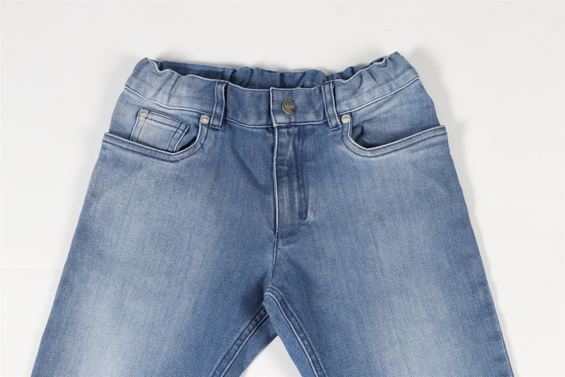 CHRISTIAN DIOR BLUE KIDS BOYS JEANS 8 YEARS - Image 3
