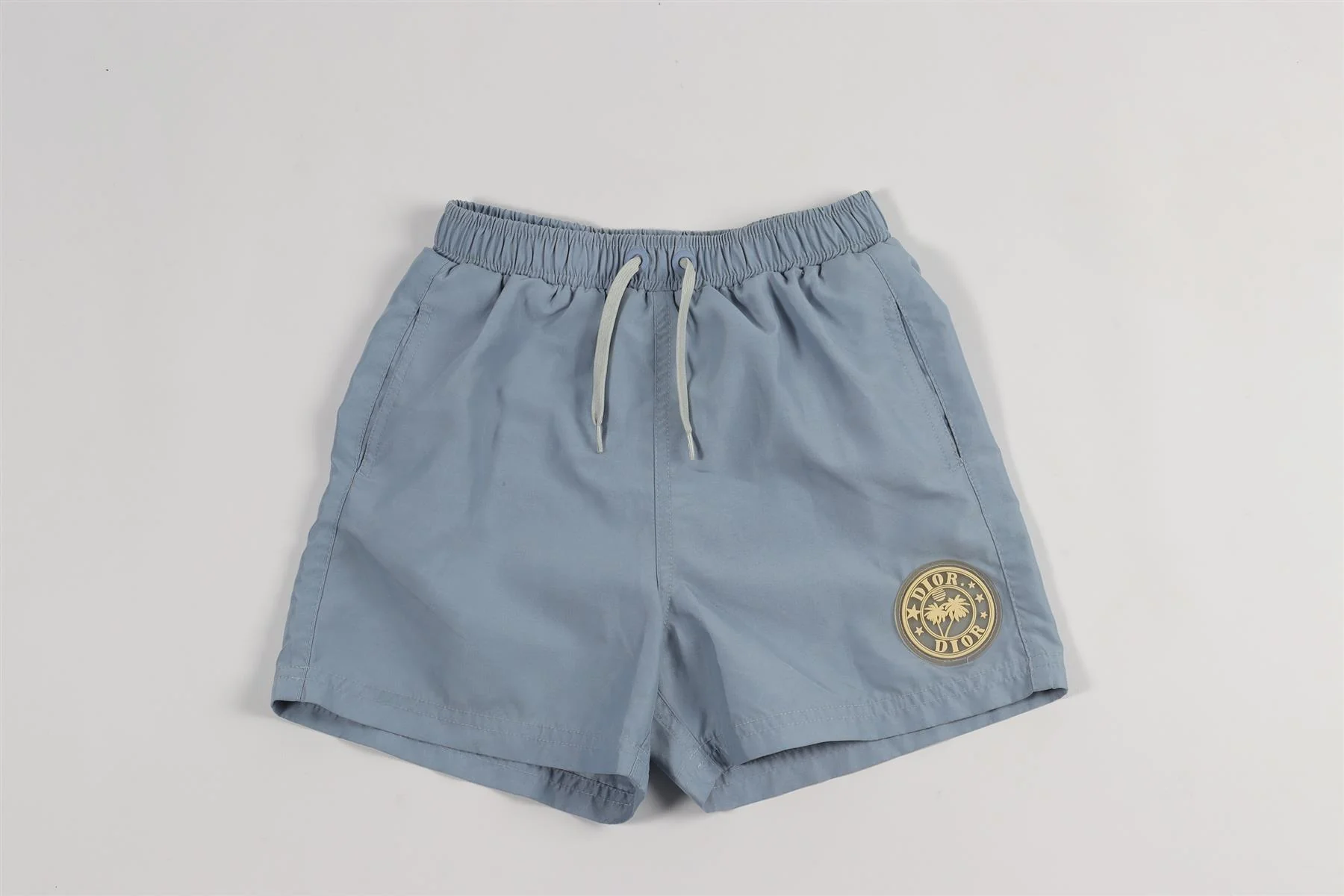 CHRISTIAN DIOR BLUE KIDS BOYS SWIM SHORTS 8 YEARS - Image 2