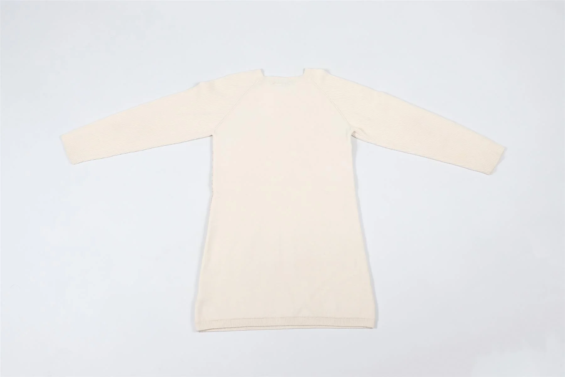 CHRISTIAN DIOR CREAM KIDS GIRLS WOOL DRESS 10 YEARS - Image 4