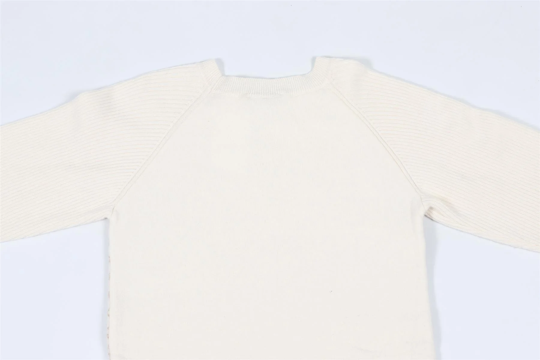 CHRISTIAN DIOR CREAM KIDS GIRLS WOOL DRESS 10 YEARS - Image 5